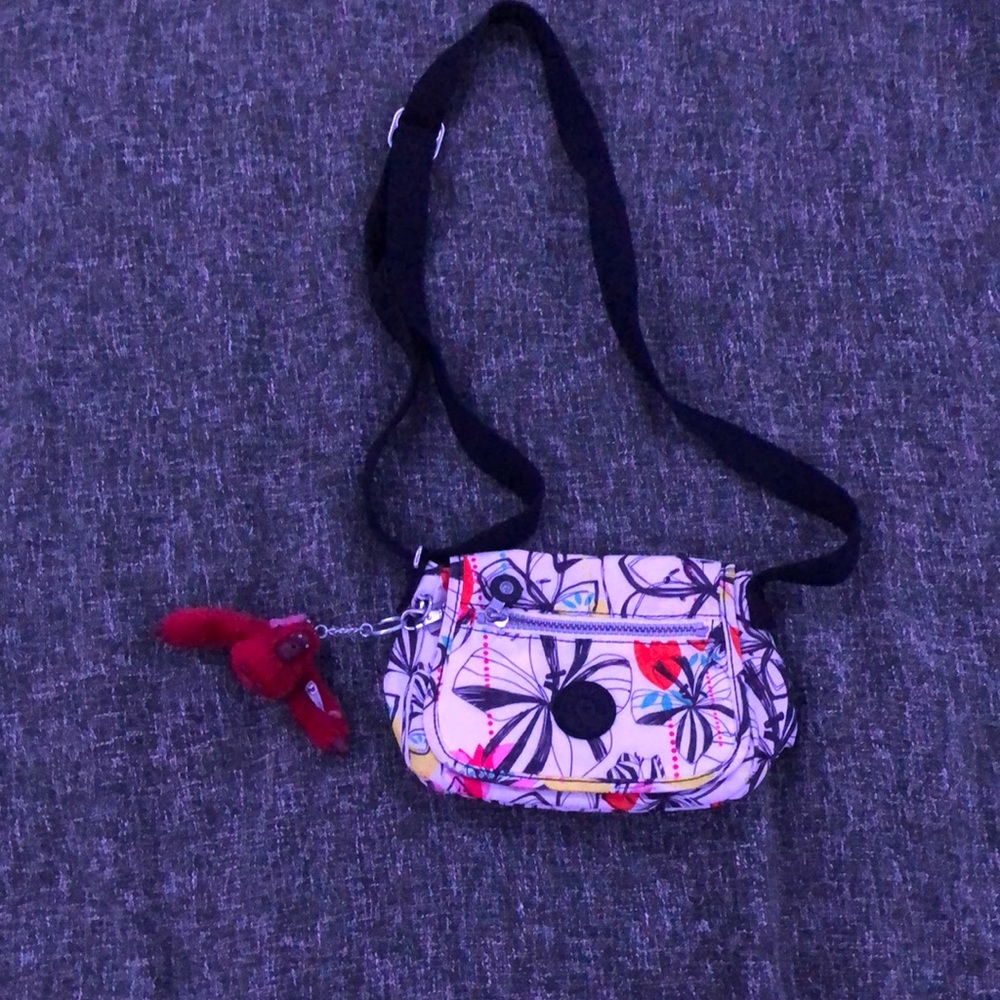 Floral Kipling Purse
